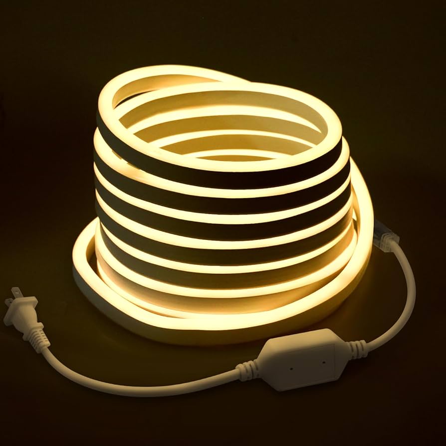 50M Led Neon Tapelight Warm White